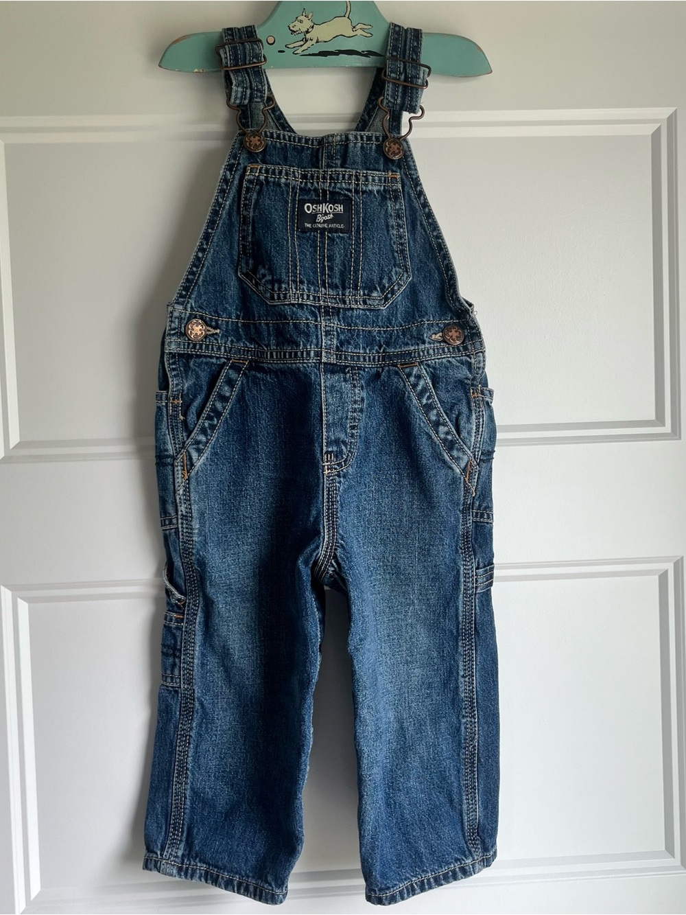 OshKosh B'gosh Blue Denim Kids Overalls
